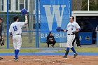 Baseball vs Nichols  Wheaton College Baseball vs Nichols College. - Photo By: KEITH NORDSTROM : Wheaton, baseball